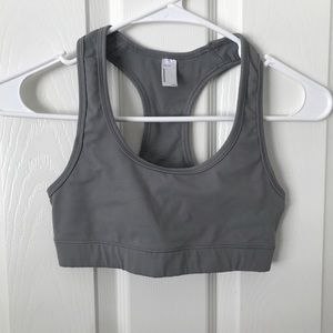 American Apparel Grey Sports Bra
